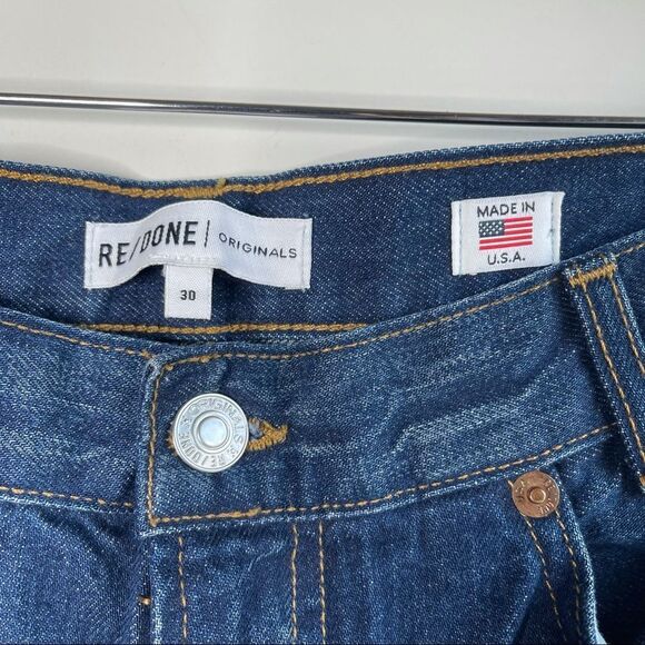 ReDone High rise straight‎ leg academy fit jeans 30 - Picture 7 of 13